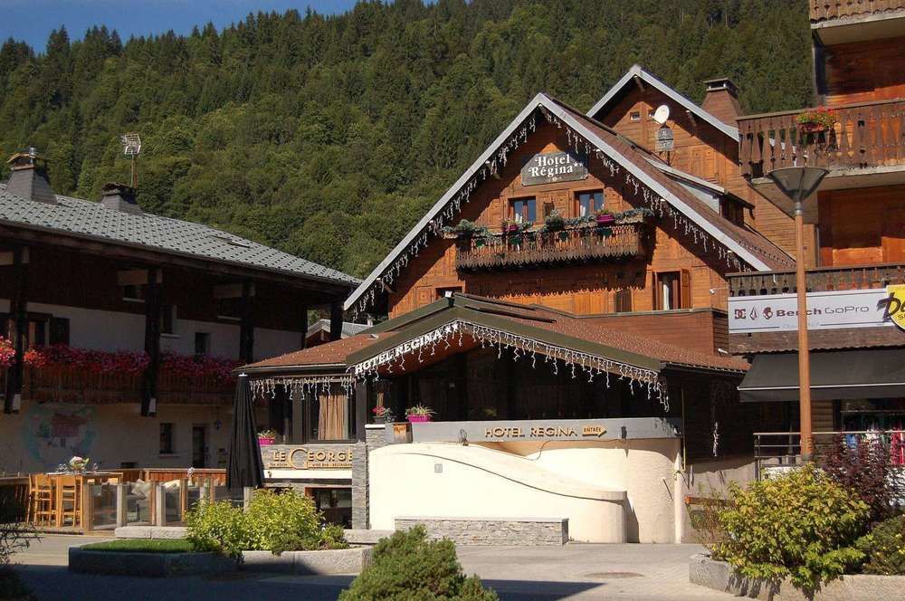Chalet Hotel Regina Ле-Гет Экстерьер фото